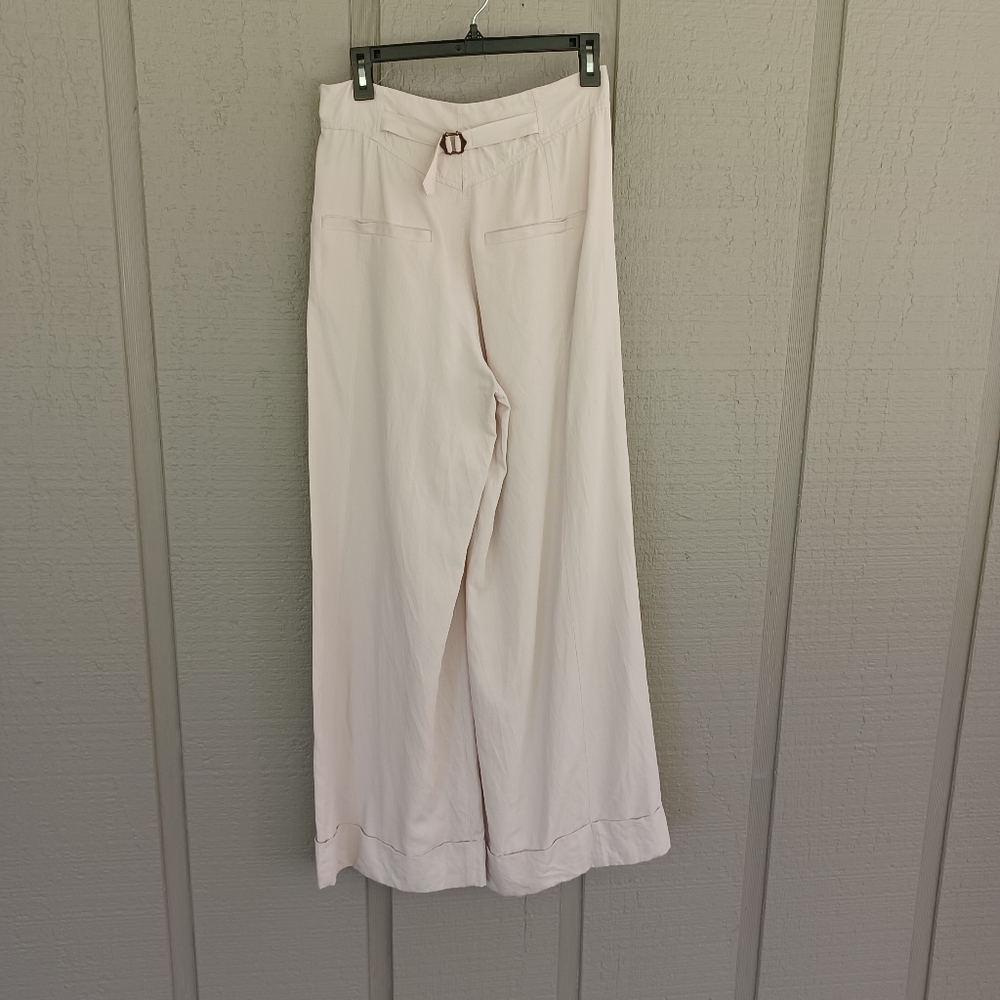 Ulla Johnson Cream Wide-Leg Pants - Picture 6 of 16